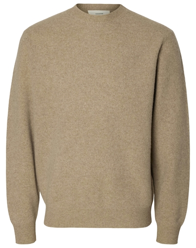 ANNARR - ANRRagi Wool Crew Neck Strik - Pure Cashmere